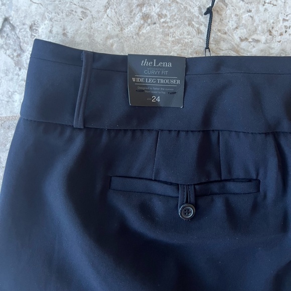 Lane Bryant NWT ‘The Lena’ Wide Leg Trouser in Black, size 24 - Picture 5 of 10